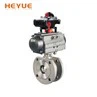 Pneumatic Italian Wafer Thin Ball Valve (3)